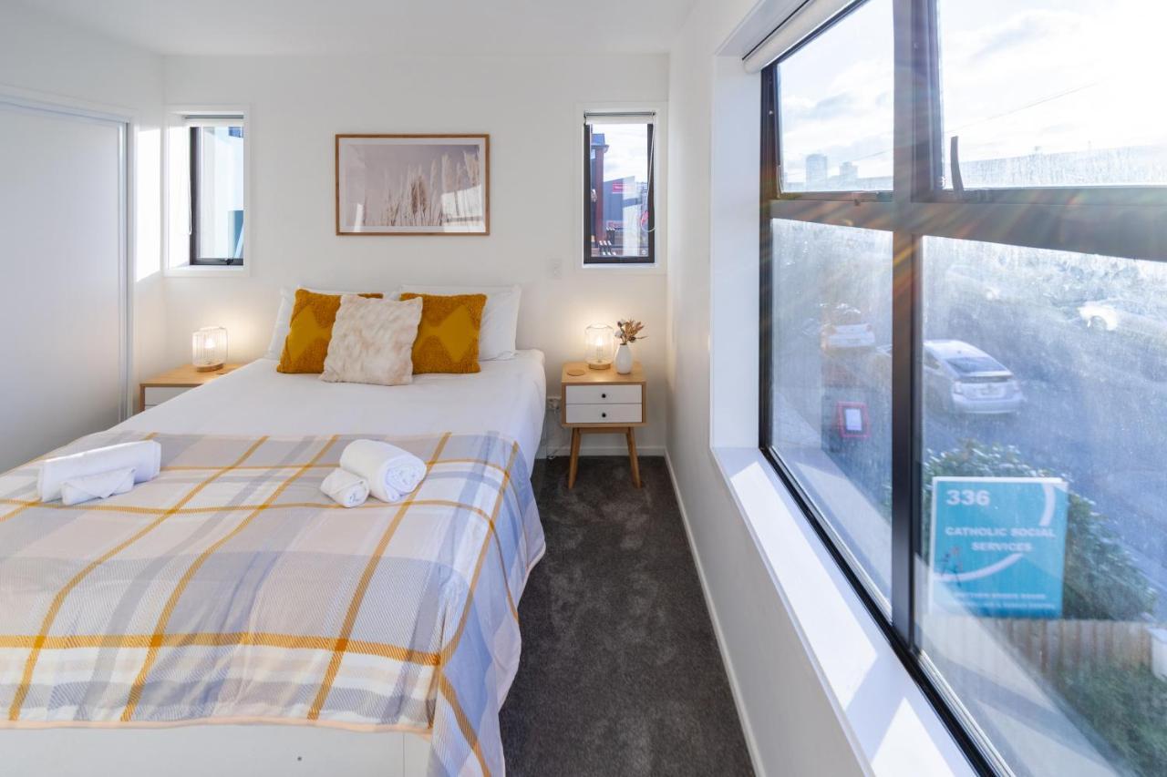 Trendy 3 Bedroom 2 Bath Residence, Central City Christchurch Bagian luar foto